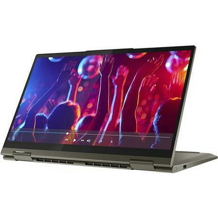Lenovo - Yoga 7i 2-in-1 14" Touch Screen Laptop - Intel Evo Platform Core i5 - 12GB Memory - 512GB Solid State Drive - Dark Moss