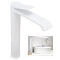 thumbnail image 1 of Grifo de Fregadero de Cocina Rosca G1/2 Lavabo de Inodoro de Latón Blanco Grifo de Cascada de Agua Fría Y Caliente Grifos de Fregadero de Baño de Cocina de Hogar Comercial ANGGREK  Otros, 1 of 8