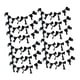 thumbnail image 5 of 12 piezas de guirnalda de lazos, pancarta colgante, pancarta de lazo, decoración de fiesta, decoraciones de fiesta con lazos Negro, 5 of 9
