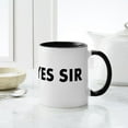 thumbnail image 6 of CafePress - Yes Sir Hat Design Mug - 11 oz Ceramic Mug - Novelty Coffee Tea Cup, 6 of 6