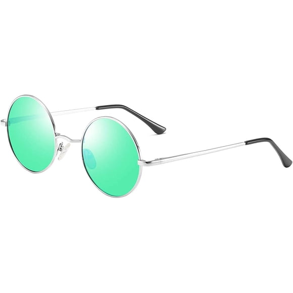 Gafas de sol polarizadas redondas vintage John Lennon para hombre y mujer