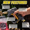 thumbnail image 3 of Pistola limpiadora a presión Chemical Guys EQP402 Snubby con cañón de espuma, 3 of 6