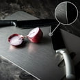 thumbnail image 6 of Ywuzuh Titanium Cutting Board, Stainless Steel Cutting Board, Food-Grade Chopping Board for Kitchen Outdoor Camping Meal Prep, 6 of 7