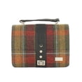 thumbnail image 4 of Mucros Weavers Irish Wool Tweed & Leather Women's Fiona Bag Shoulder Handbag Made in Ireland, 4 of 5