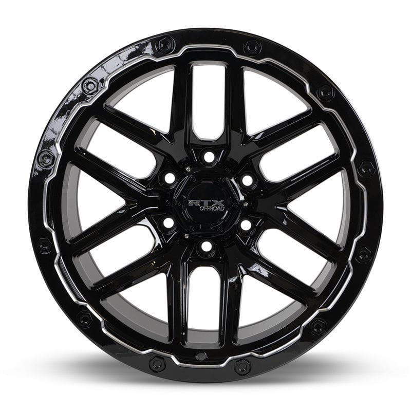 American Racing AR62 Outlaw II Wheels – Machined Finish With Clearcoat, 16x8, 6x139.7mm Bolt Pattern, 0mm Offset - View #10