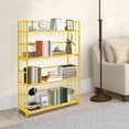 thumbnail image 2 of Modern Book Shelf, Book Storage Rack, 4-tier Book Storage Rack with 4 Tiers, Total Load Capacity: 100kg/220.46lbs, 2 of 12