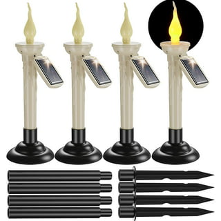 6 Pcs Solar Candles Outdoor Waterproof for Windows Emergency Candles with  Sensor Dusk to Dawn Solar …See more 6 Pcs Solar Candles Outdoor Waterproof