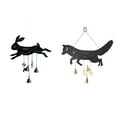 thumbnail image 6 of Easter Wind Chimes Metal Rabbit Wind Chimes with Bells Decor Cute Rabbit Wind Chimes Crafts Indoor and Outdoor Home Decoration Gardening Gifts Perfect for Patio Garden, 6 of 7