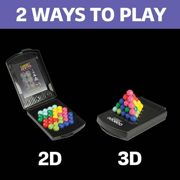 Educational Insights Kanoodle Genius Brain Teaser Toy: 3-D