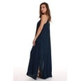 thumbnail image 2 of Riviera Sun Womens Tie-Dye Spaghetti Strap Open-Back Maxi Dress  Boho Beach Cover-Up & Casual Summer Sundress (Navy, 2X), 2 of 3