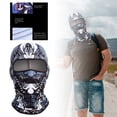 thumbnail image 3 of Sunscreen Breathable Cycling Headgear Outdoor Sports Ice Silk Quick Drying Motorcycle Headgear Male, 3 of 3