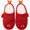 red, variant on Koi Fish Slippers Soft Fleece Red Carp House Shoes TPR Sole Size 38 39 1Pair