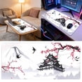 thumbnail image 1 of Klonfd Extended Gaming Pad Large Desk Mat With Rubber Base Edges For Computer Laptop Work, 1 of 6