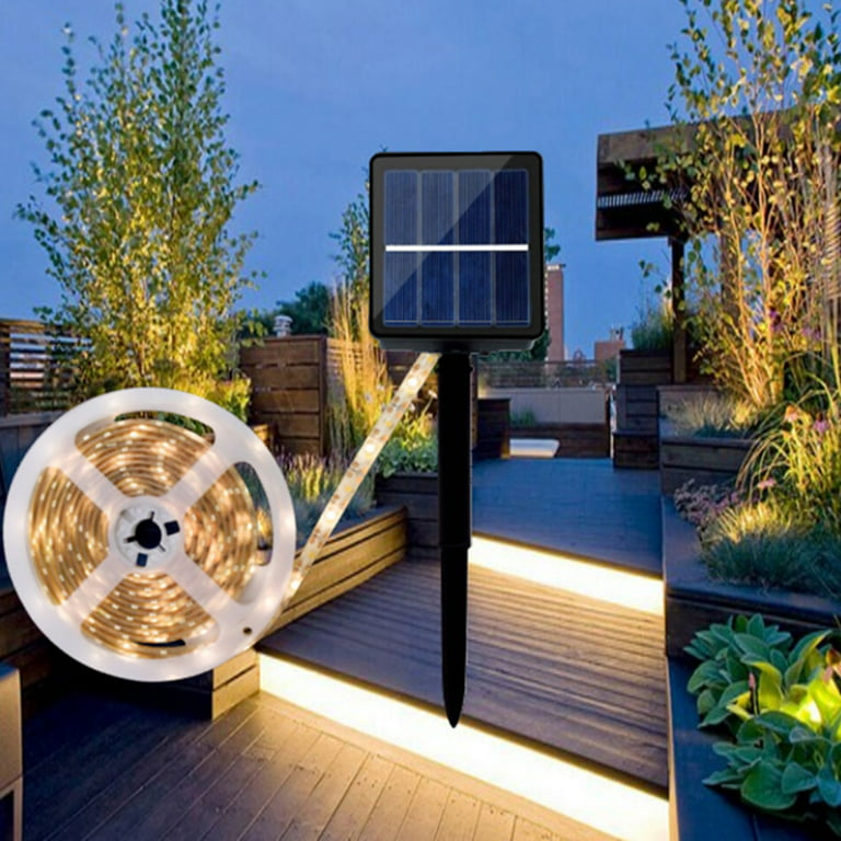 LED Strip Light Garden Decoration Lights Rope for outside Adhesive Tape  Outdoor 