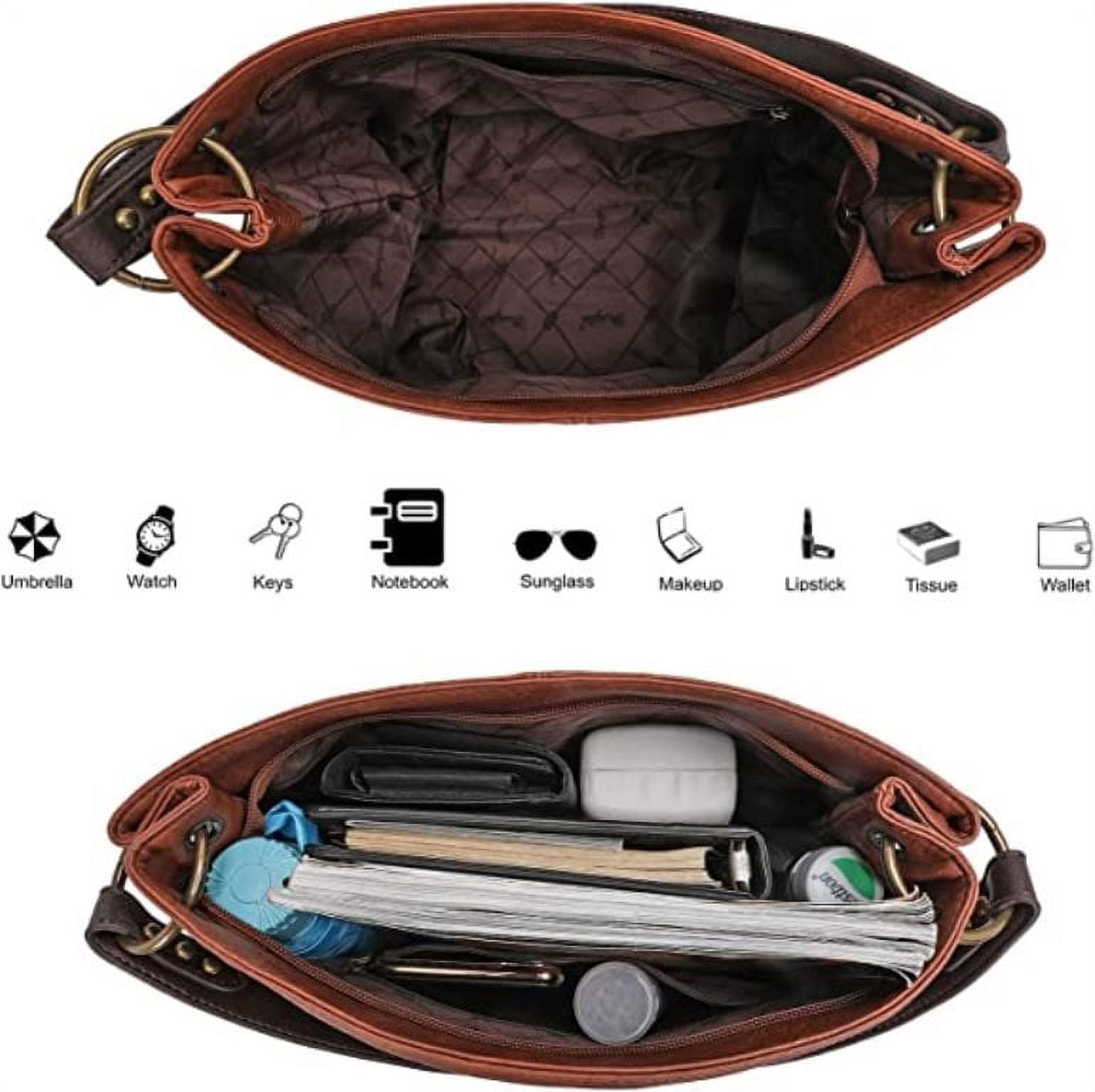 Montana West Hobo Bag Purses and Handbags for Women Top Handle Handbags with Zipper