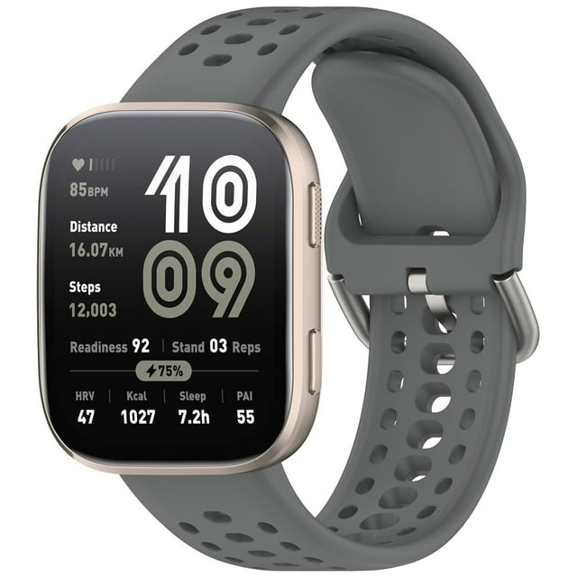 Bip 6 Replacement Band Soft Silicone Strap Compatible With Smartwatch Breathable Durable Watch Accessories