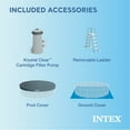 thumbnail image 4 of Open Box INTEX Metal Frame 15ft x 48in Above Ground Swimming Pool Set w/ Filter Pump, 4 of 12