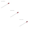 thumbnail image 4 of ZLight Pet Teaser Plastic Long Handle Teasing Rod Stick Bell Interactive Pet Toy black 3Set, 4 of 6