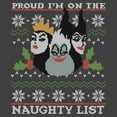 thumbnail image 2 of Men's Disney Christmas Naughty List Sweatshirt, 2 of 4