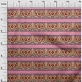 thumbnail image 2 of oneOone Georgette Viscose Fabric Geometric|Leaves & Floral Block Decor Fabric Printed BTY 42 Inch Wide, 2 of 4