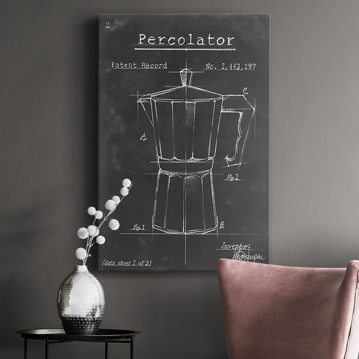 Morning Routine VI Premium Gallery Wrapped Canvas - Ready to Hang