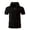 Black, variant on Kcolen Mens Big And Tall T Shirts 3Xlt Men's Summer Fashion Plaid Lapel Top Zipper Cardigan T-Shirt Casual Sleeveless Tee