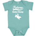 thumbnail image 3 of Inktastic Future Rodeo Champ Bull Rider Boys Baby Bodysuit, 3 of 5