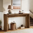 thumbnail image 5 of Tribesigns 55-Inch Farmhouse Console Table, Wooden Sofa Table for Entryway Living Room, Rustic Brown, 5 of 5