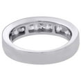 thumbnail image 4 of 14K White Gold Channel Set Diamond Wedding Band Ladies Anniversary Ring 1 Ct., 4 of 5