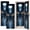 Color 2, variant on 2 Pcs School Locker Magnetic Wallpaper 12" x 36" Futuristic Space Station View Earth Horizon Sunrise Reusable Removable Locker Accessories Back to School Supplies Gifts for Boys