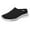 Black, variant on Womens Platform Mesh Slippers Breathable Thick Sole Slip On Shoes Lightweight Indoor Outdoor House Slides Grey