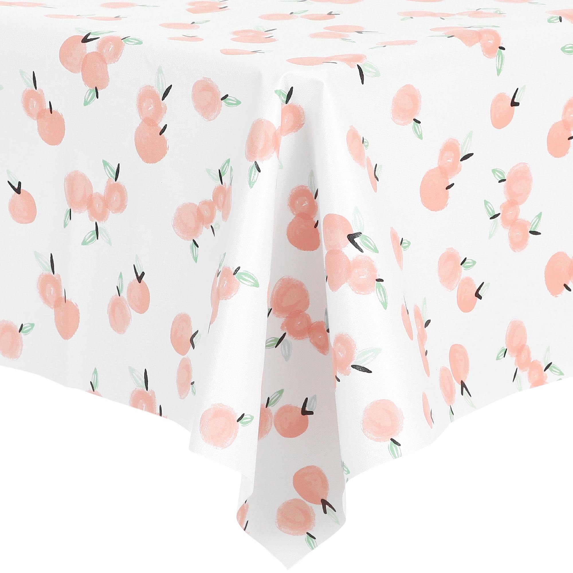 Unique Bargains Wrinkle-Resistant Waterproof Table Cover Tablecloth Red 47x63inch