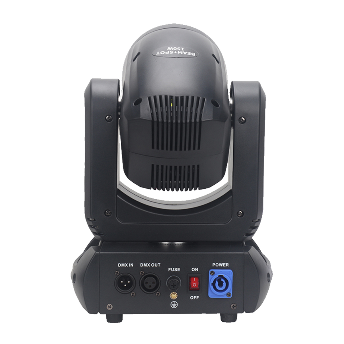 2Pcs Mini 150W LED Moving Head Light with 18 Rotating Prisms, Dj Dmx Stage Light Effect Disco Bar Wedding Club