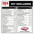 thumbnail image 2 of Milwaukee 48-73-8430 204-Piece PACKOUT Class B Type III First Aid Kit, 2 of 9