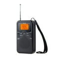 thumbnail image 2 of Klonfd AM FM Pocket Radio Compact Transistor Radio Battery Powered Stereo With Large Speaker Portable FM Pocket Radio Music Player For Outdoor Travel Emergency, 2 of 6