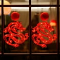 thumbnail image 5 of MERILER 2024 Chinese New Year LED Window Hanging Lights - Red Dragon Lantern and Firecrackers Design, Battery Operated with Suction Cups for Indoor Decoration, 5 of 6