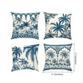 thumbnail image 3 of Waterproof Outdoor Throw Pillow Covers, 17.72 Inch Tropical Summer Print Cushion Covers for Patio Porch Poolside Furniture Decor, Set of 4, 3 of 6