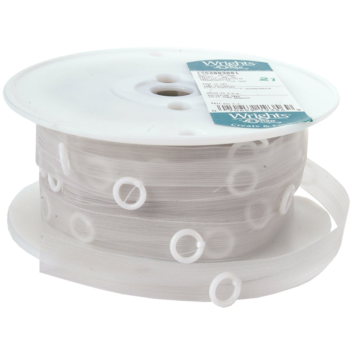 Wrights Transparent Ring Tape 5/8"X50yd