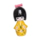 thumbnail image 5 of Muñeca Geisha con Kimono Tradicional Japonés, Estatua en Miniatura, Centro de Mesa Amarillo, 5 of 9