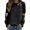 Black [Halloween Shirts for Women Clearance], variant on WEIWEN Spooky Season Sweatshirts for Women 2026 Boo Ghost Pumpkin Halloween Clothes for Women Tops Casual Crewneck Sweaters Women's Fashion Clothing Khaki, S