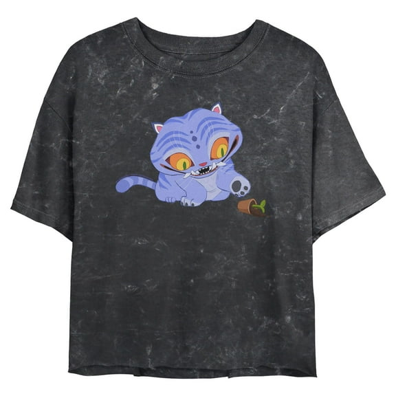 Juniors KPop Demon Hunters The Saja Boys Portrait Cropped T-Shirt