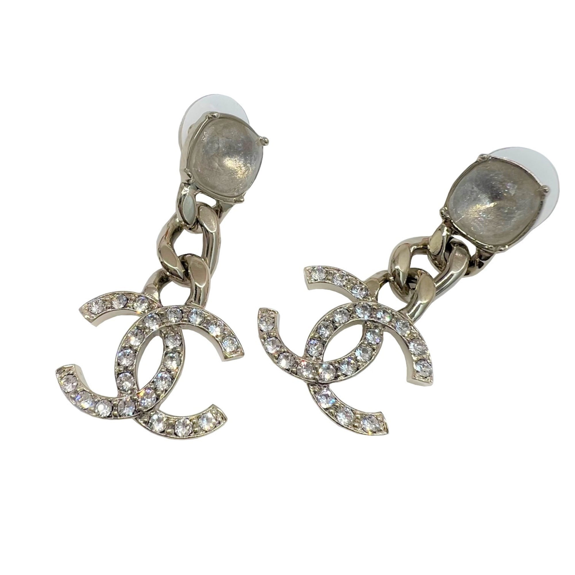 chanel earrings women real gold