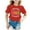 Red, variant on Bysome Boys Girls T Shirts Kids Back To School Graphic Short Sleeve Round Neck Tee Bright Comfortable Light Blue 8-9 Years