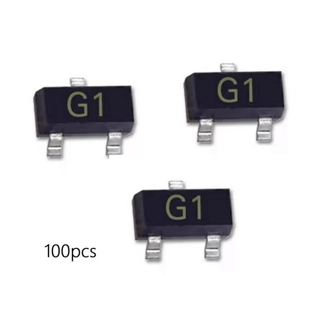 100 Pièces SMD LED Diodes Composants électroniques Haute Résistance