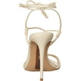 thumbnail image 3 of Sam Edelman Safiya Modern Ivory/Summer Sand Tie Up Stiletto Heeled Sandals (Modern Ivory/Summer Sand, 5.5), 3 of 6