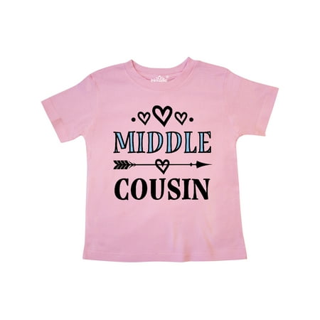 

Inktastic Middle Cousin Gift Gift Toddler Toddler Girl T-Shirt