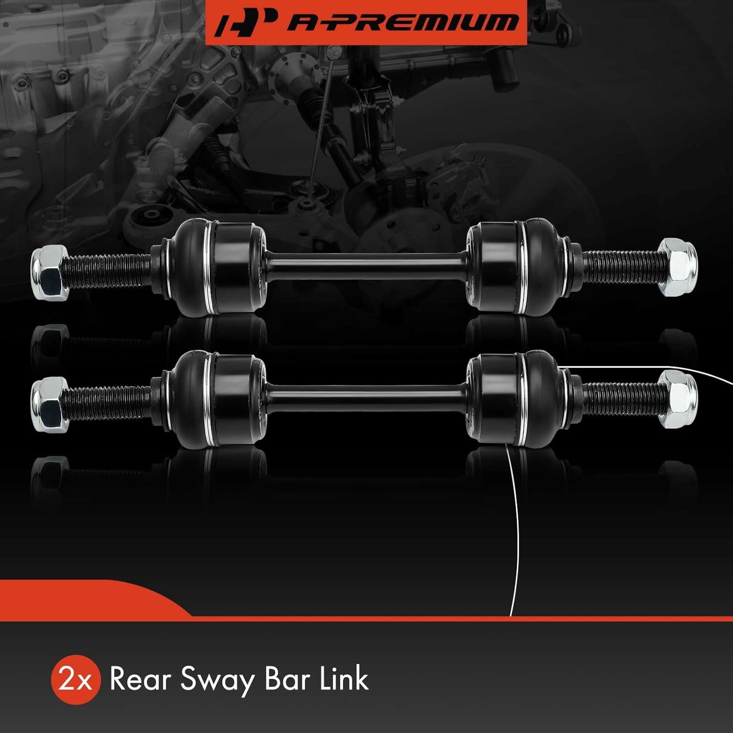 A-Premium Front Sway Bar Link Stabilizer Link Compatible with Ford F-150 F150 2009-2020 F-250 Super Duty F-350 Super Duty 2010-2019 4WD 2-PC Set