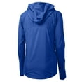 thumbnail image 3 of Women's-Cutter & Buck  Blue San Jose Earthquakes Adapt Eco Knit Hybrid Recycled Raglan Full-Zip Jacket, 3 of 3