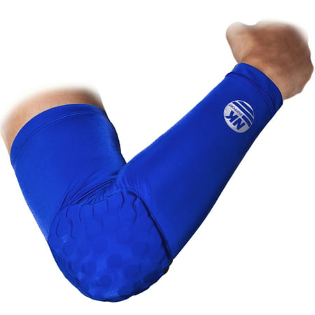 NK SUPPORT Elbow Pad Protector Gear Basketball Volleyball Cycling Shooting Honeycomb Crashproof Long Sleeve Single