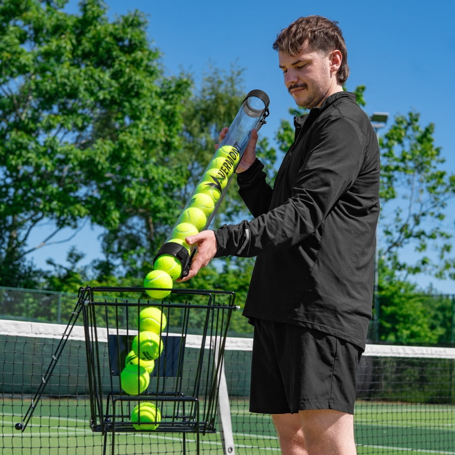 Vermont Tennis Ball Pick-up Tube [15 Ball Capacity] – Effortless Tennis Ball Collection